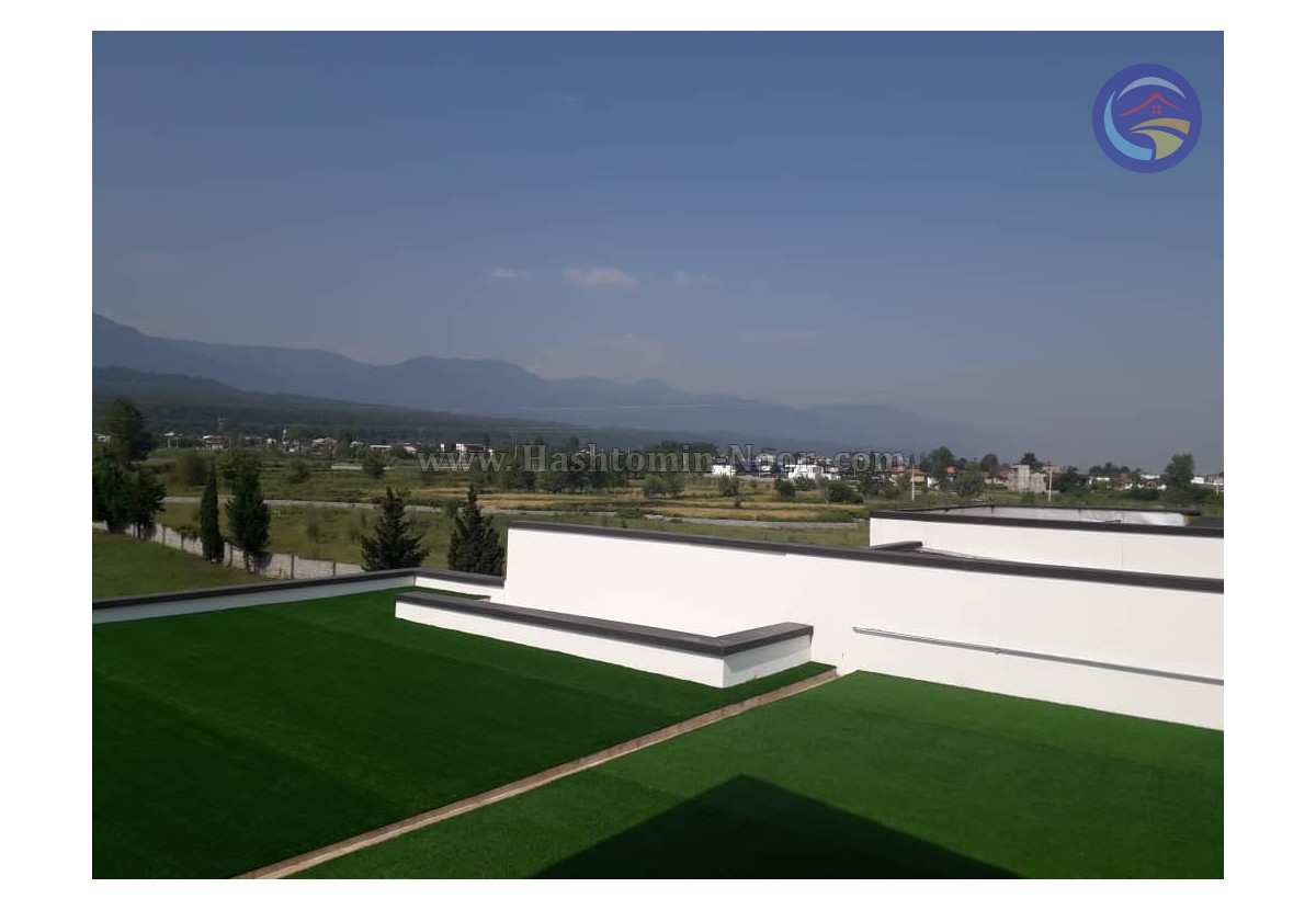 دوبلکس نما مدرن با سند و استخر چهار فصل نور